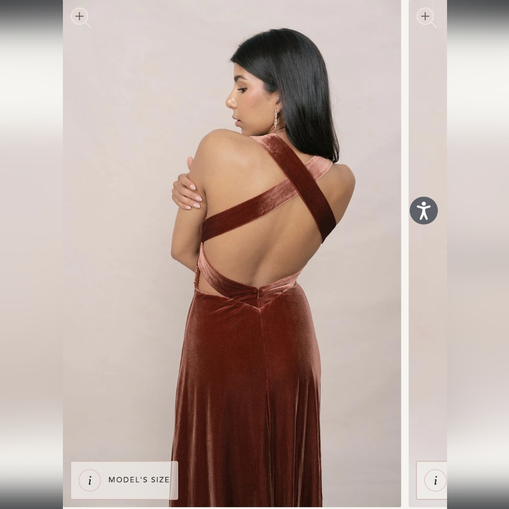 Revelry Dylan Velvet Dress - Picture 2 of 6